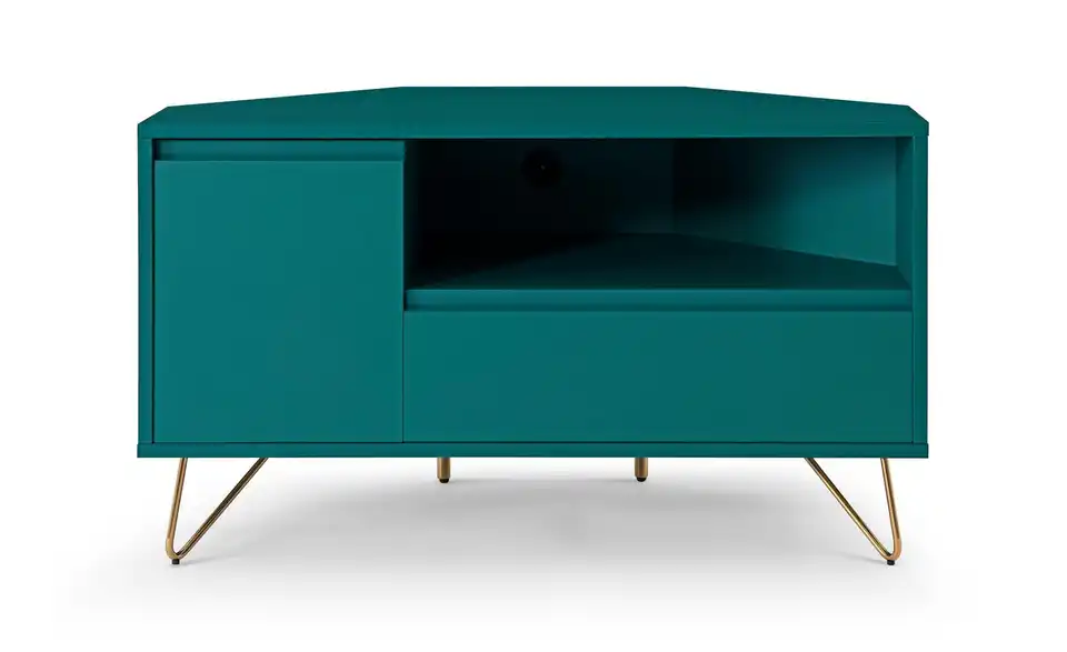 Eck-TV-Lowboard, Frontansicht