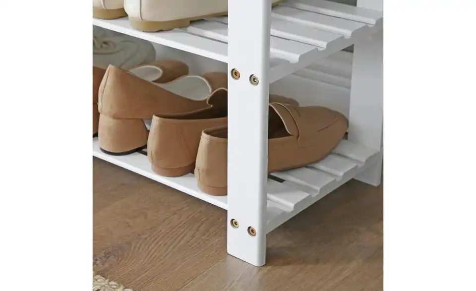 Schuhregal, Detailansicht