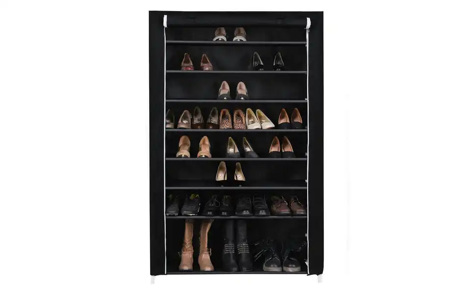 Schuhregal, Frontansicht