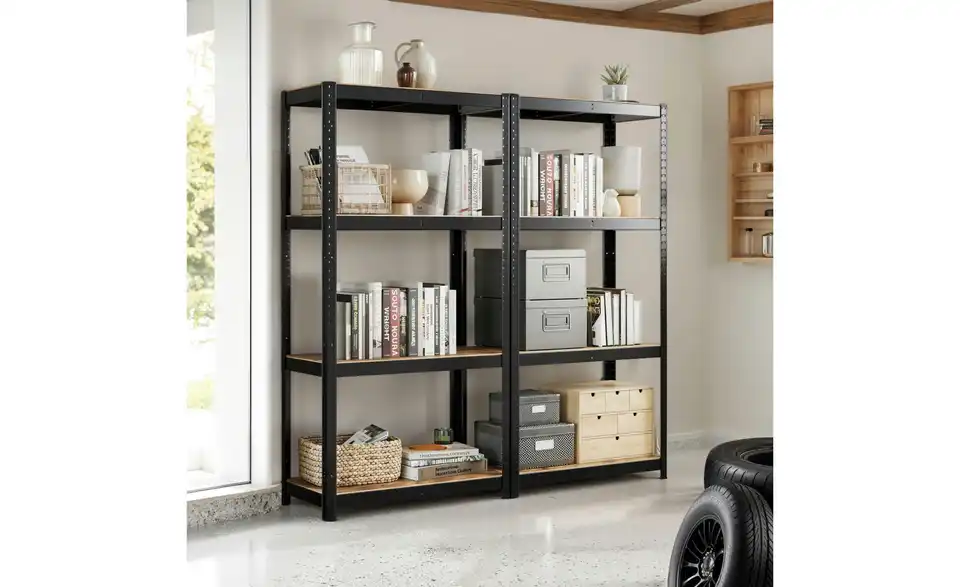 Schwerlastregal, in Wohnsituation