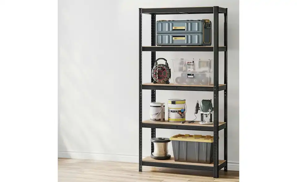 Schwerlastregal, in Wohnsituation