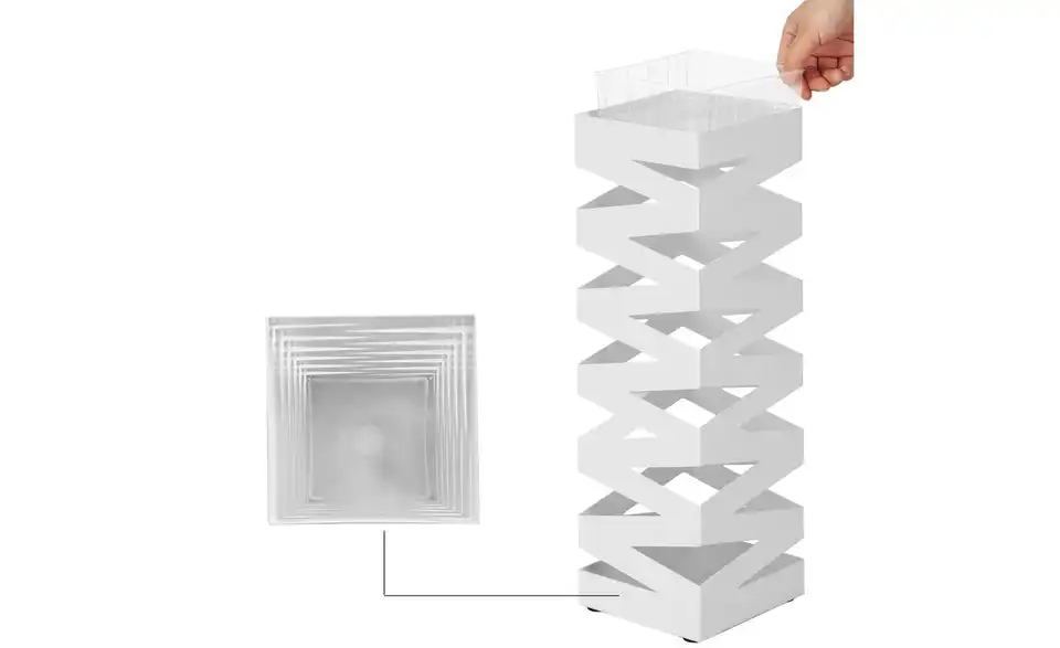 Regenschirmhalter, Detailansicht