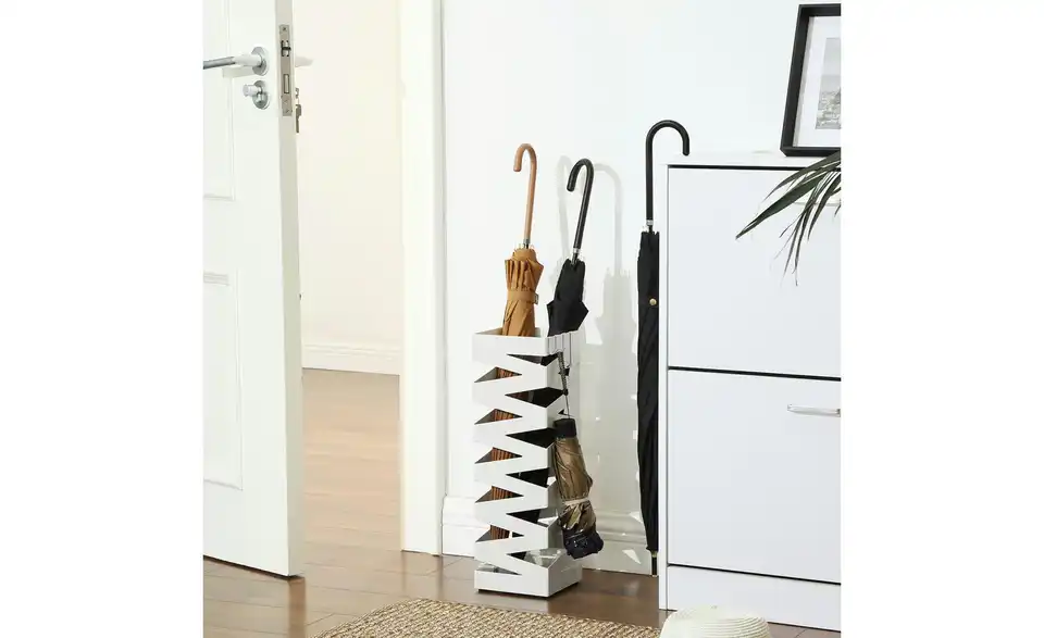 Regenschirmhalter, in Wohnsituation