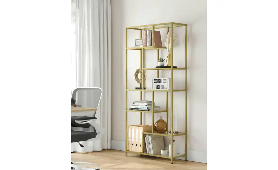 Regal, in Wohnsituation