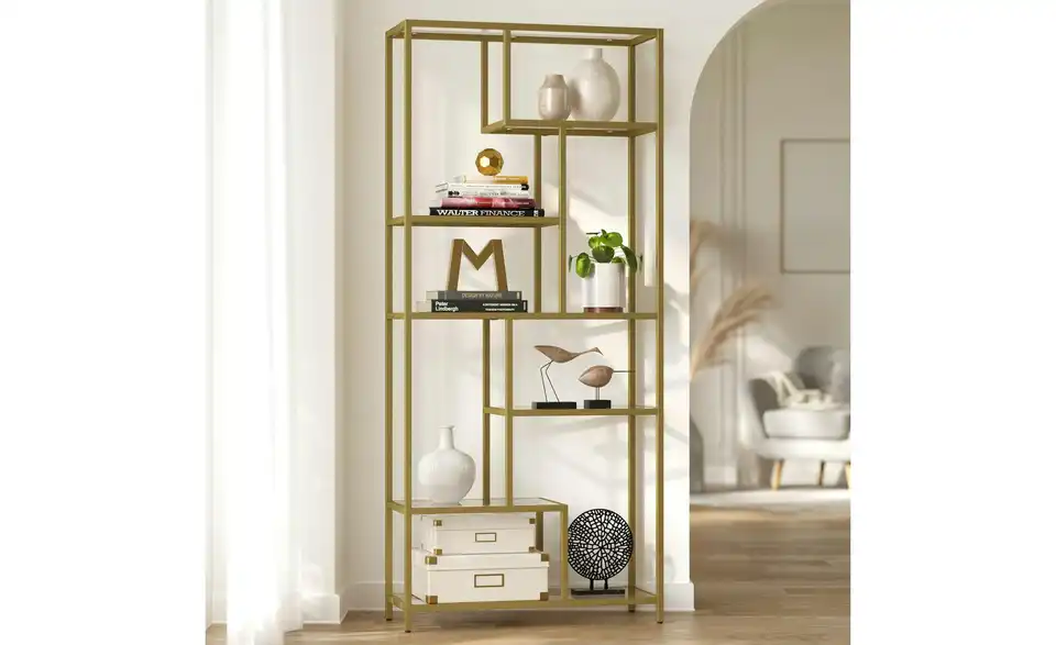 Regal, in Wohnsituation