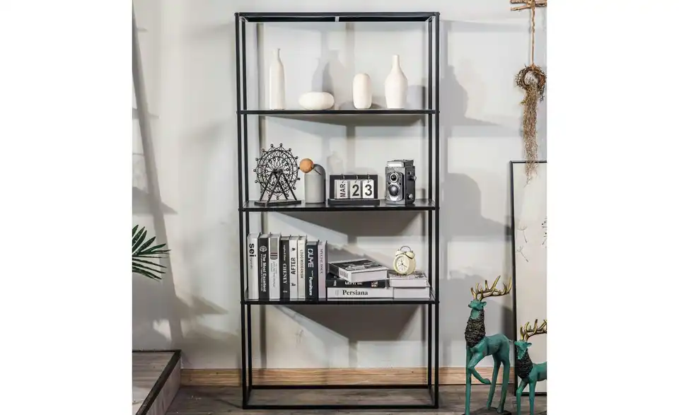 Standregal, in Wohnsituation