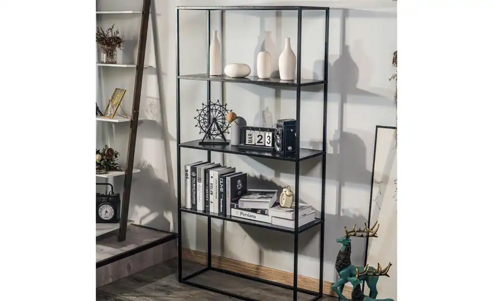 Standregal, in Wohnsituation