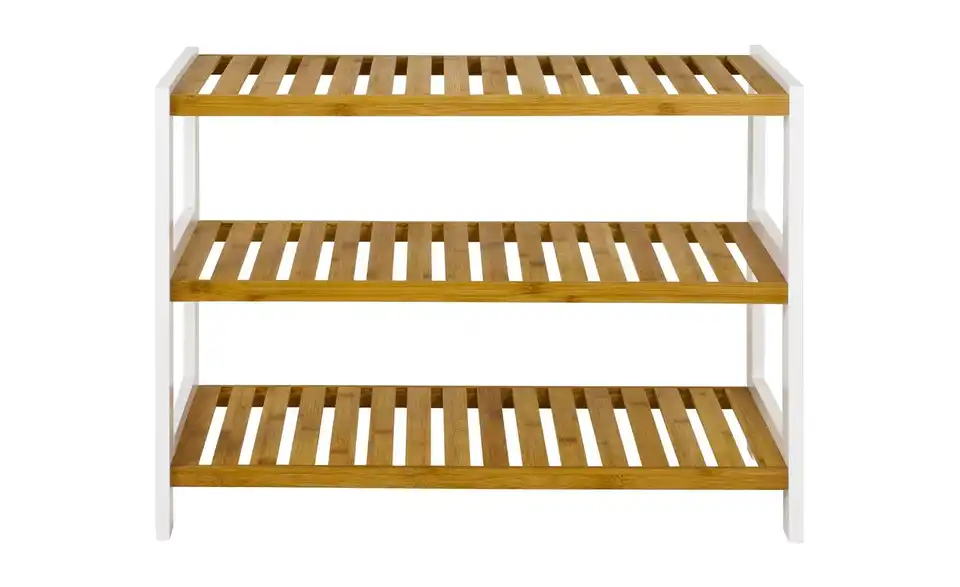Schuhregal, Frontansicht
