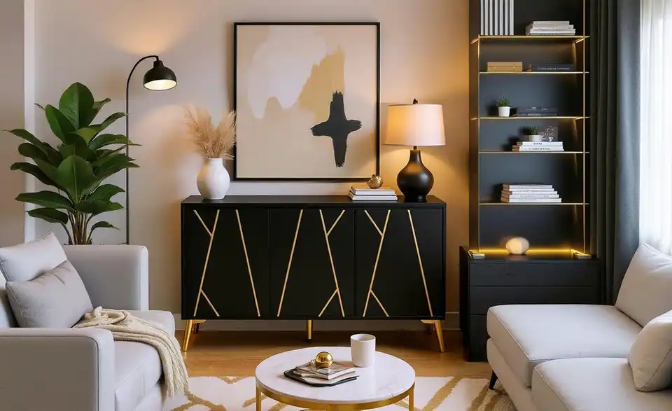 Sideboard, in Wohnsituation