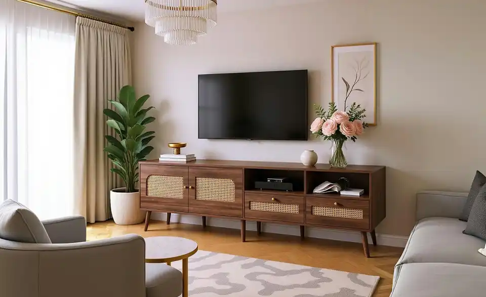 Lowboard, in Wohnsituation