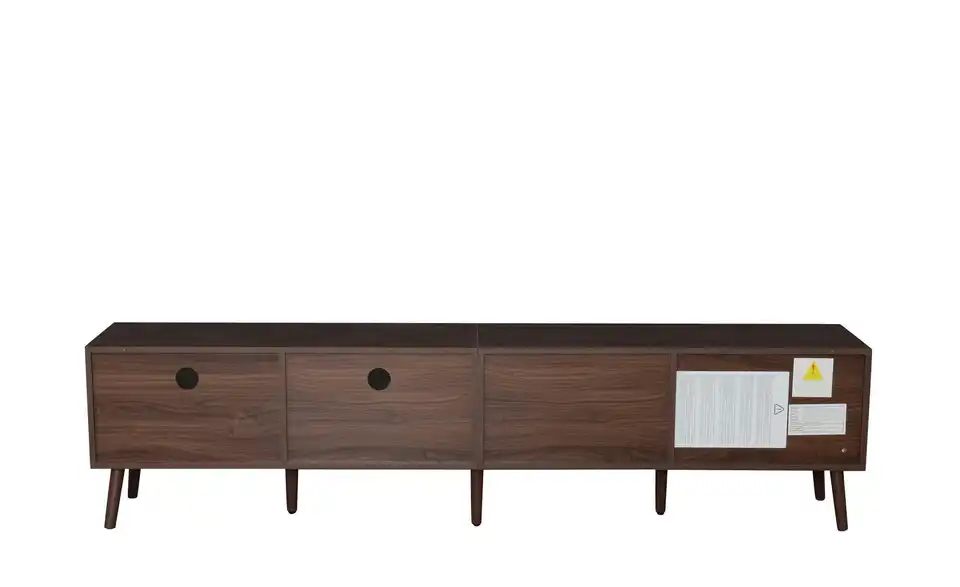 Lowboard, Rückansicht