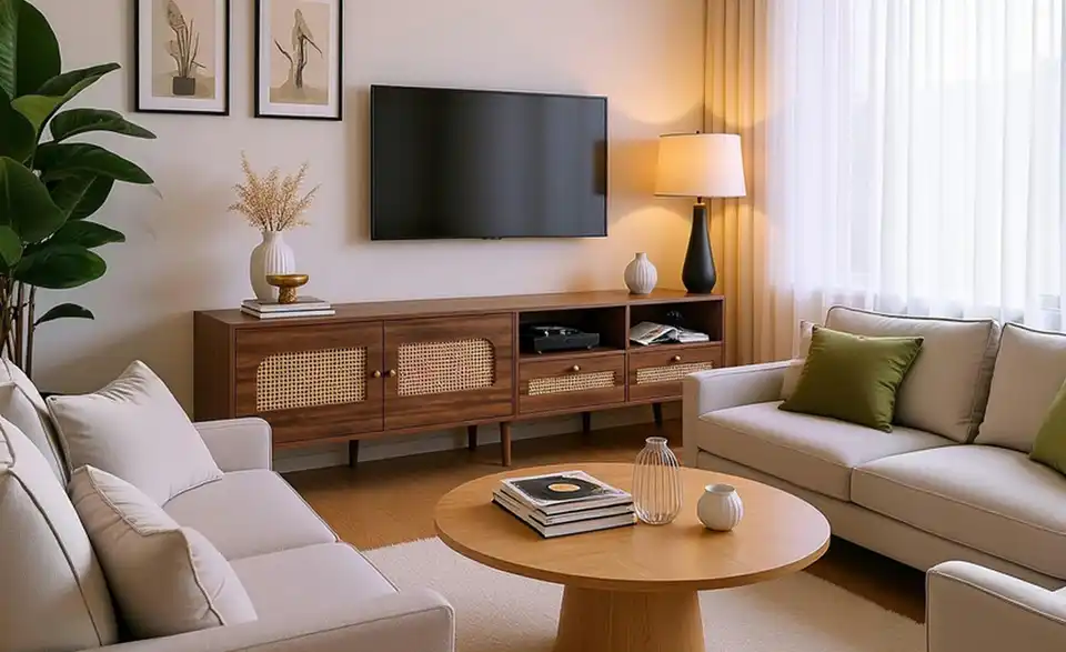 Lowboard, in Wohnsituation