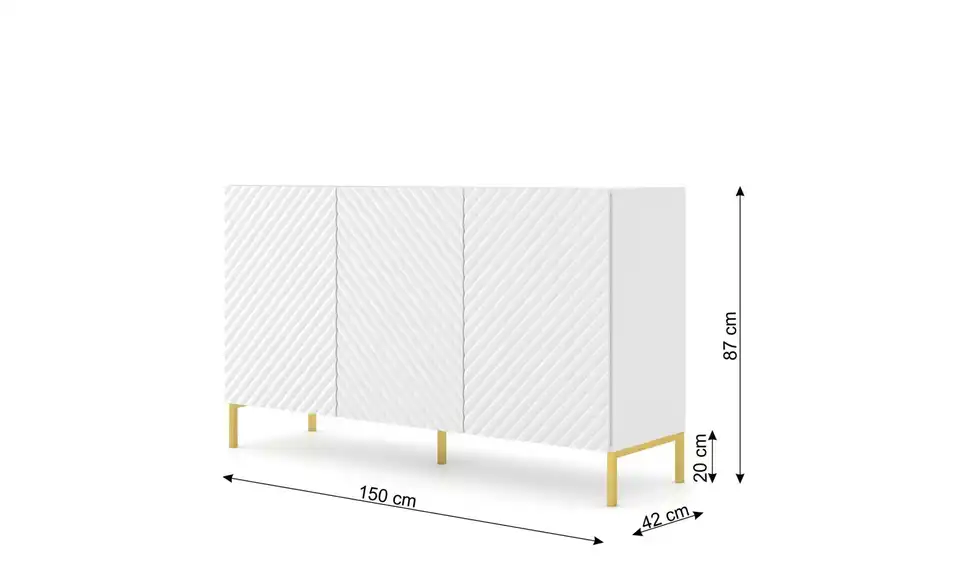 Sideboard, Bemaßung