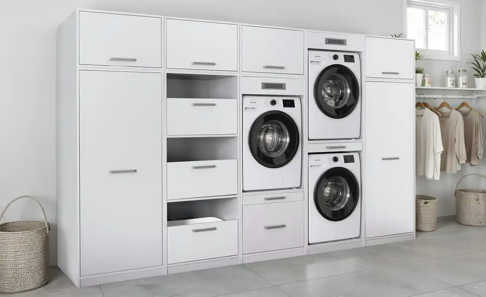Aufsatzschrank, in Wohnsituation