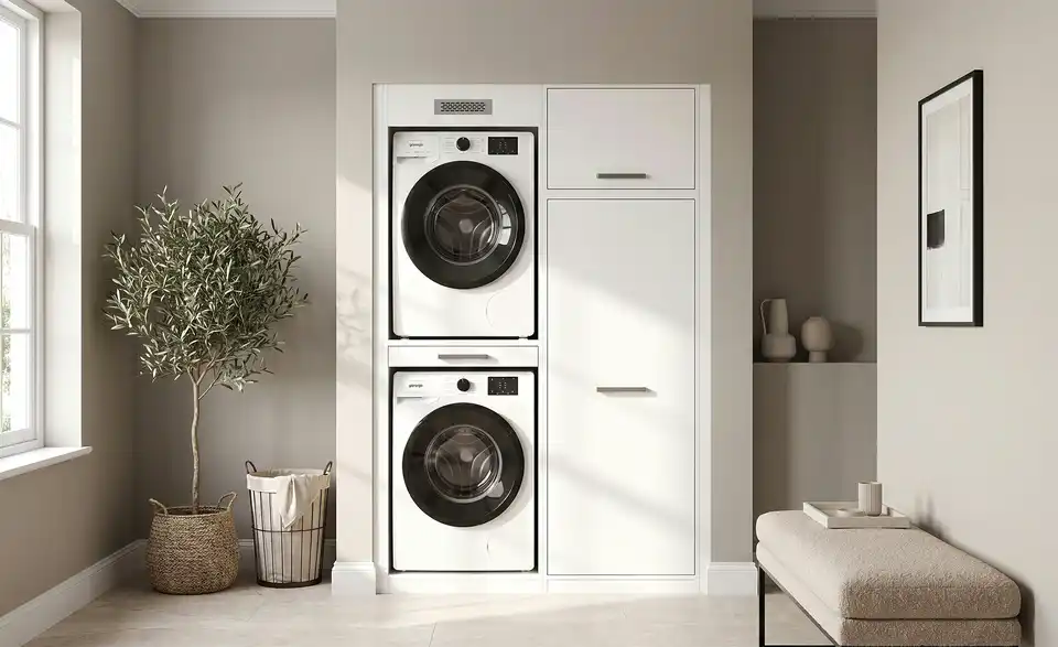 Aufsatzschrank, in Wohnsituation