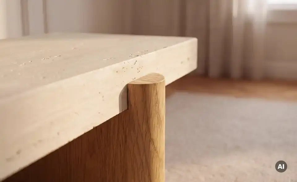 TV-Lowboard, Detailansicht