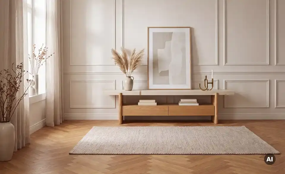 TV-Lowboard, in Wohnsituation