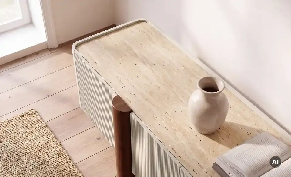 TV-Lowboard, Detailansicht