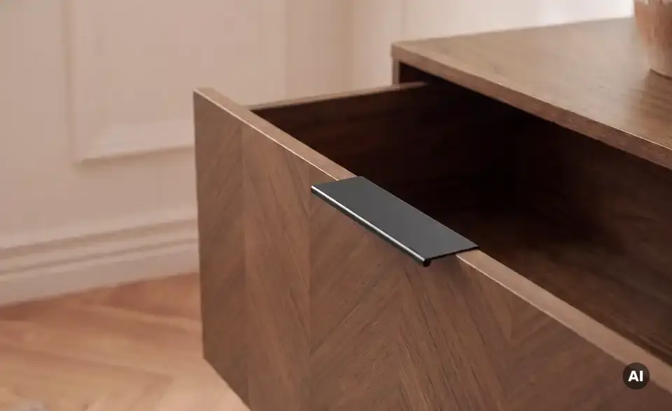 TV-Lowboard, Detailansicht