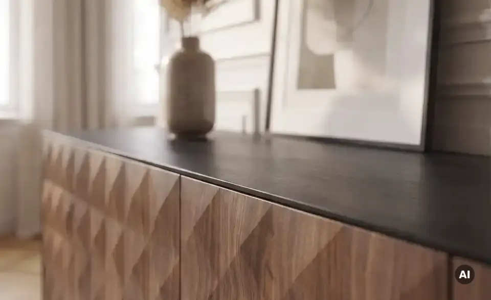 Lowboard, Detailansicht
