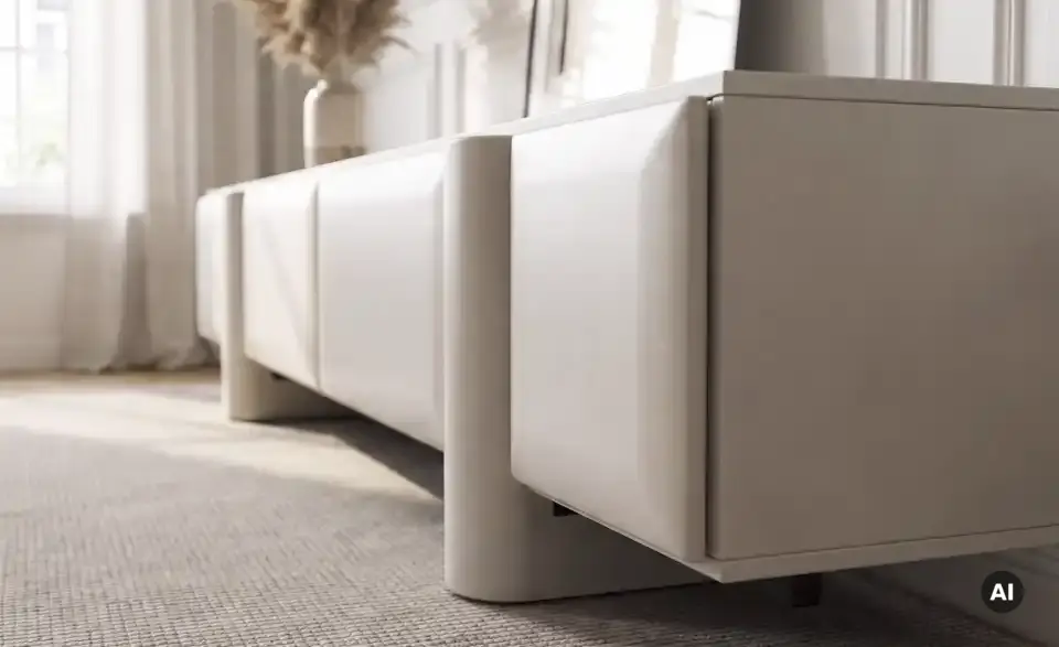 TV-Lowboard, Detailansicht