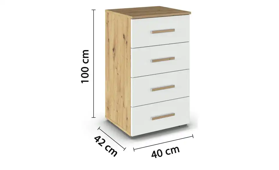Kommode, Bemaßung