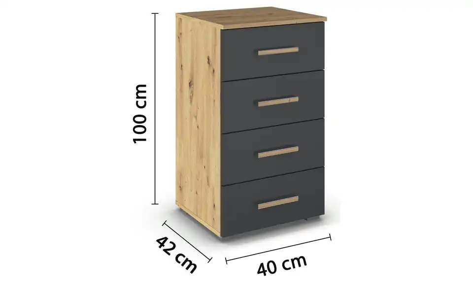 Kommode, Bemaßung