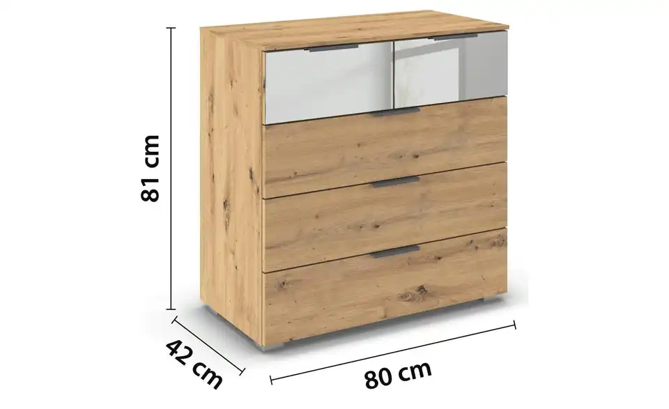 Kommode, Bemaßung