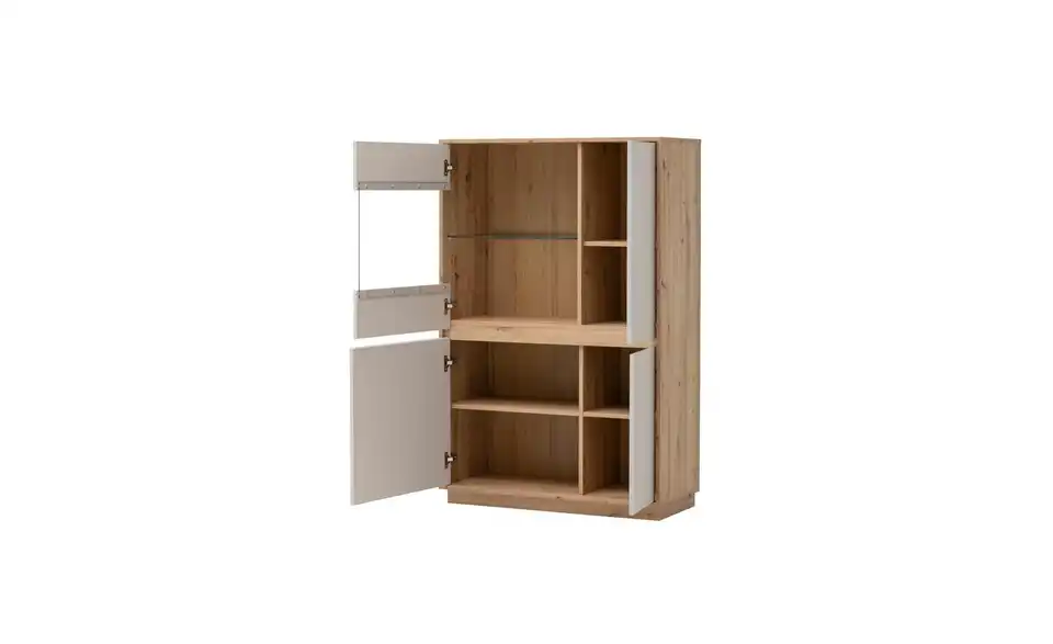 Vitrine, geöffnet