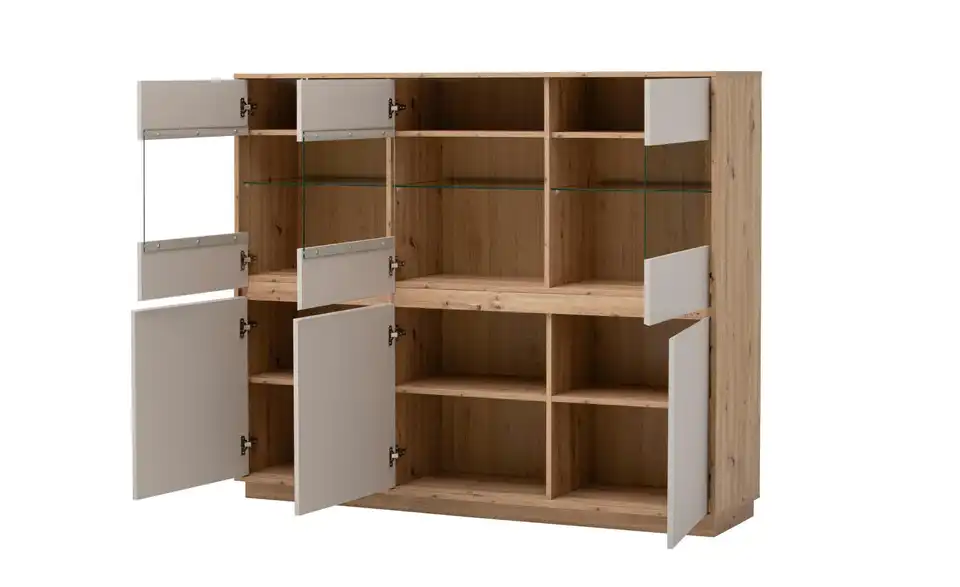 Highboard, geöffnet
