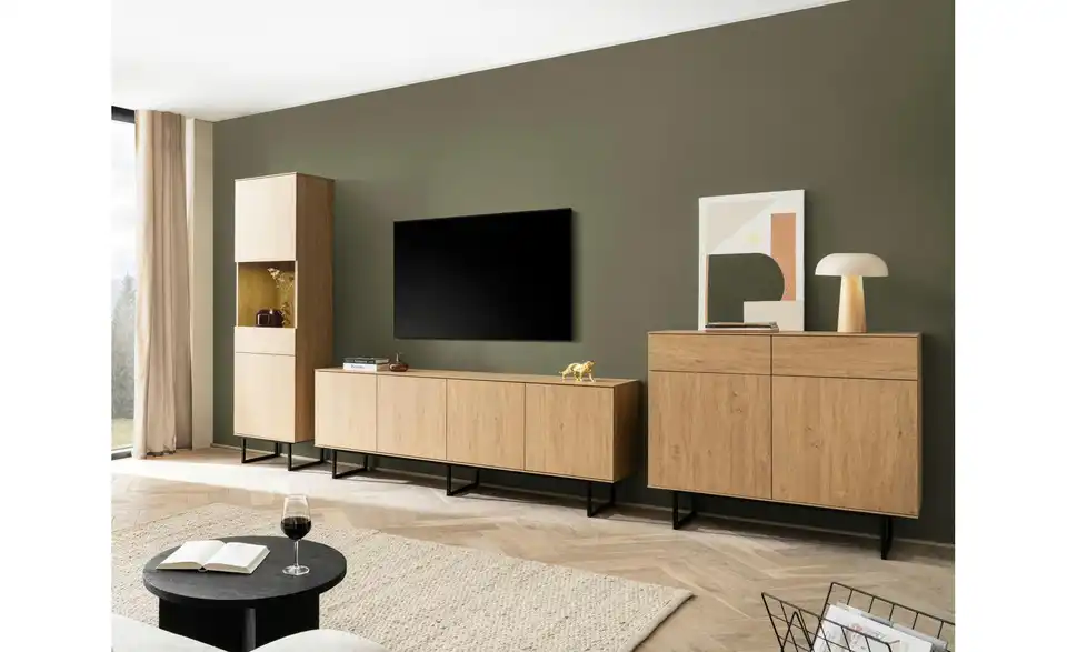 TV-Lowboard, in Wohnsituation