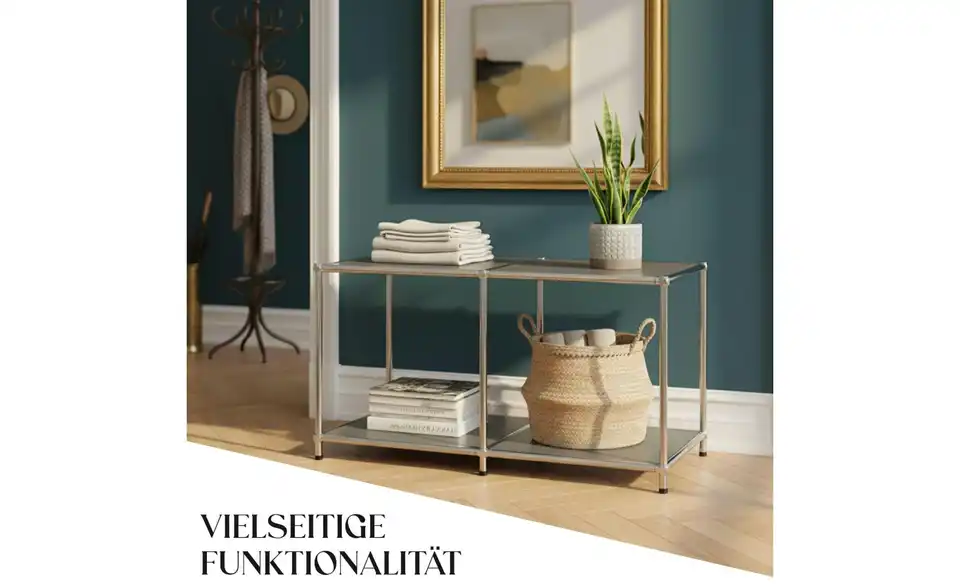 Floordirekt Metallregal, Bild mit Text