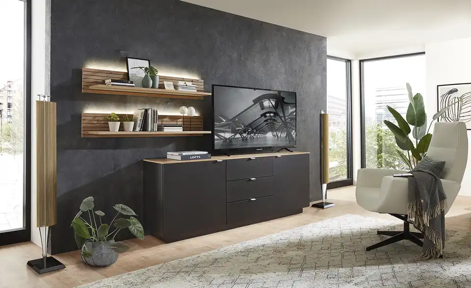 TV-Sideboard, in Wohnsituation