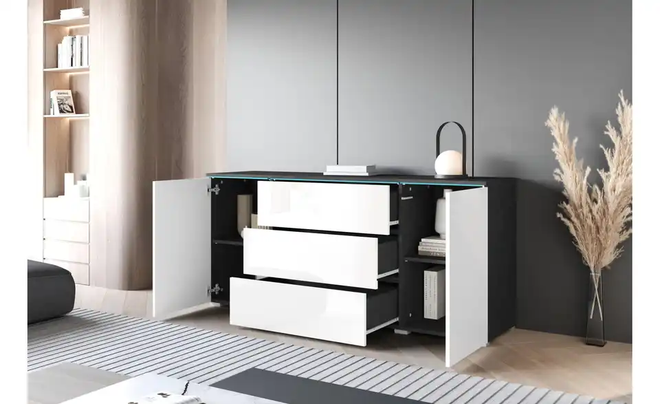 Sideboard, geöffnet