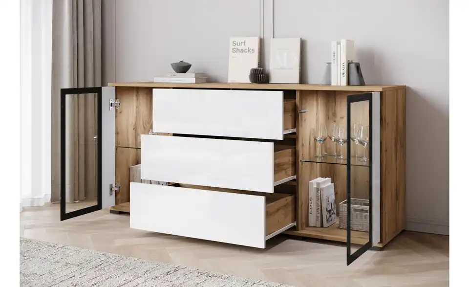 Sideboard, geöffnet