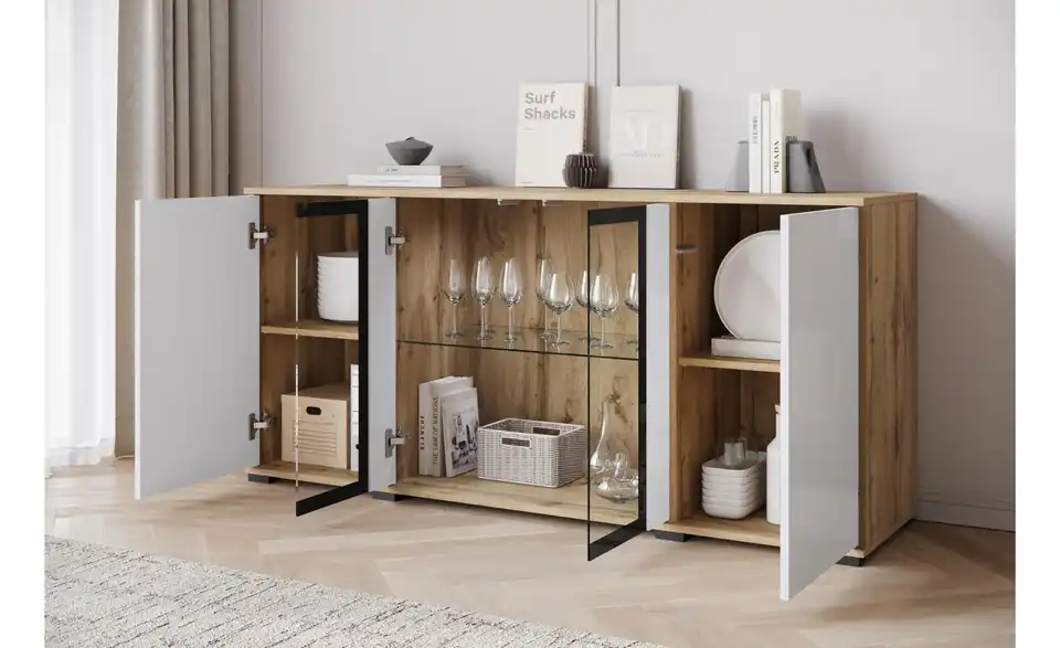 Sideboard, geöffnet
