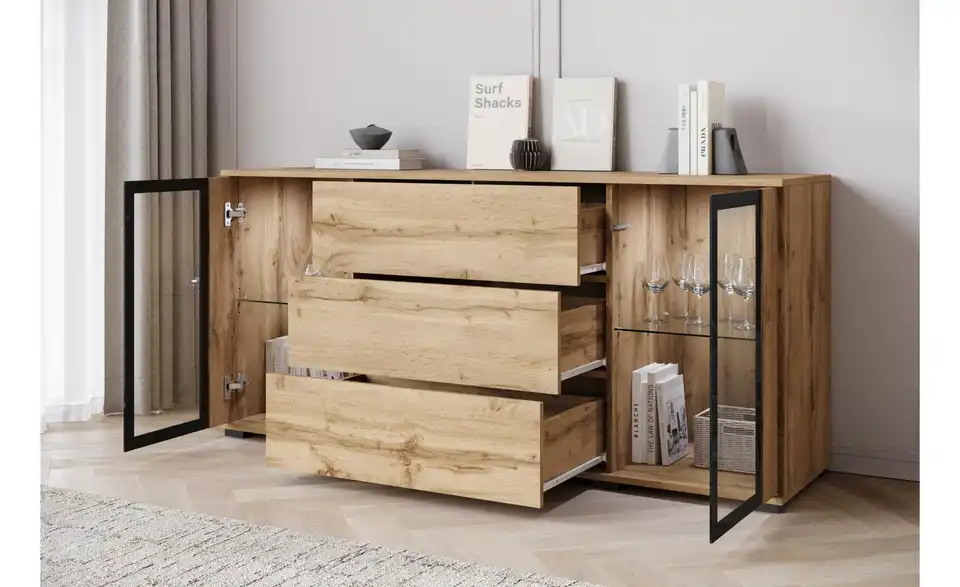 Sideboard, geöffnet