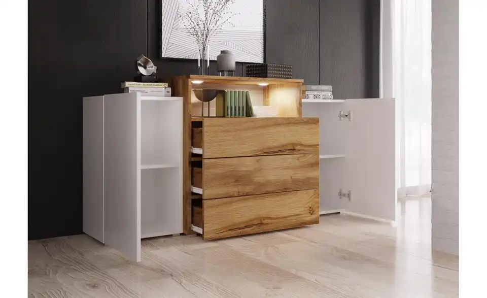 Sideboard, geöffnet