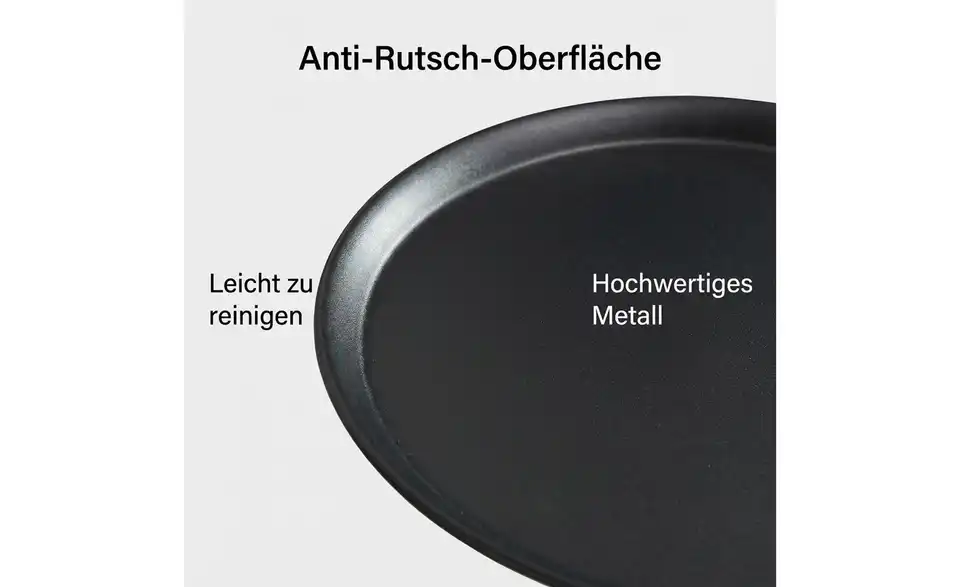 Beistelltisch, Bild mit Text