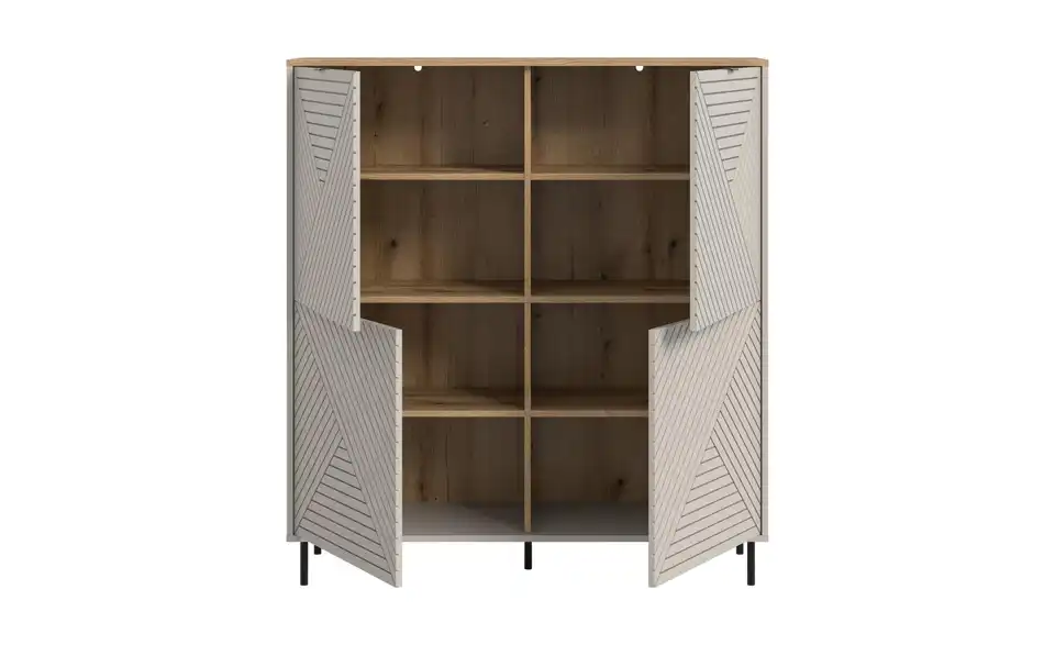 Highboard, geöffnet