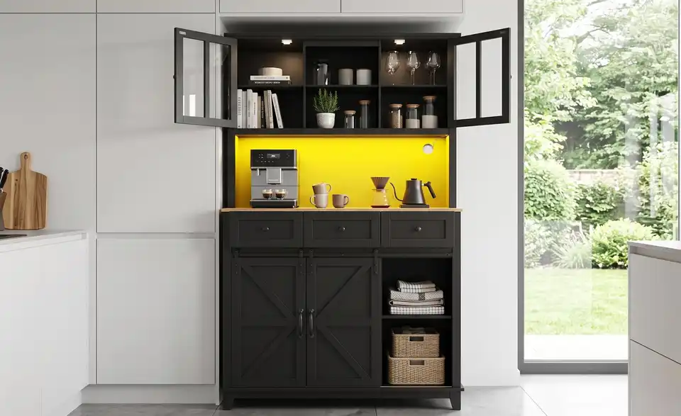 Buffet, in Wohnsituation