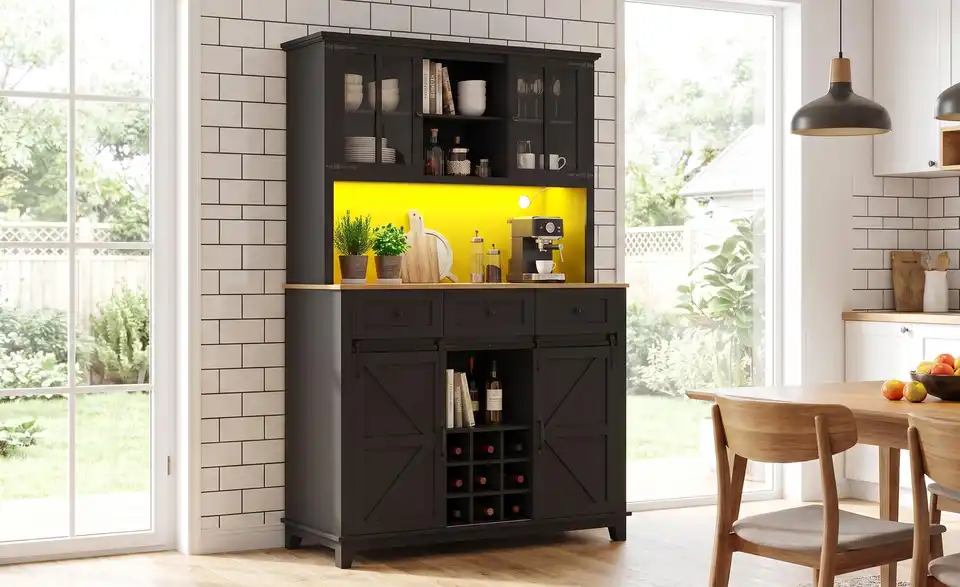 Buffet, in Wohnsituation