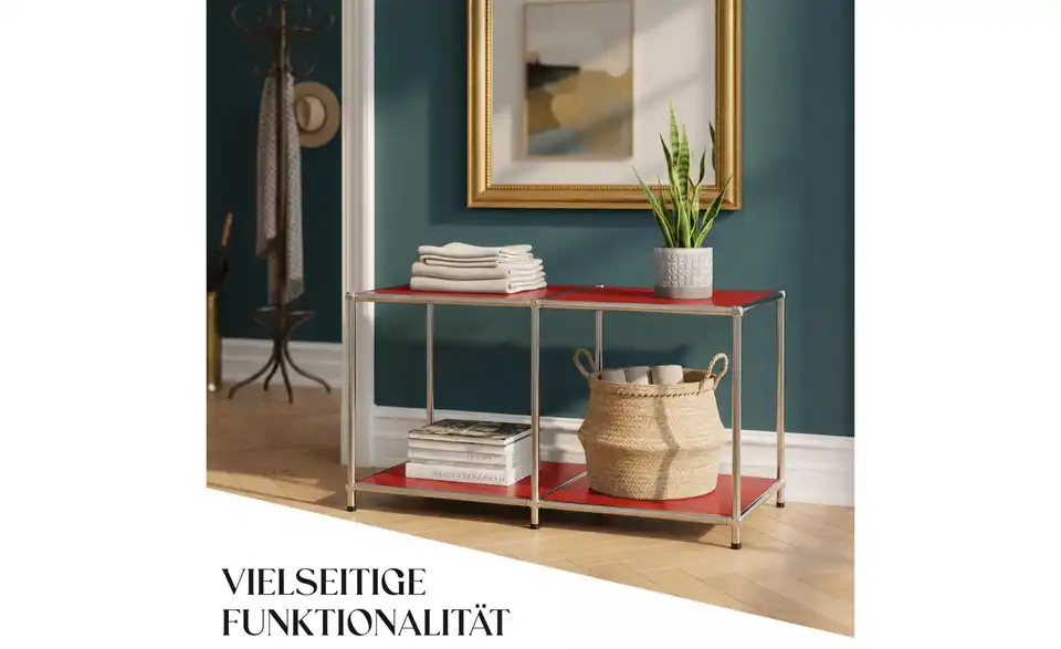Floordirekt Metallregal, Bild mit Text