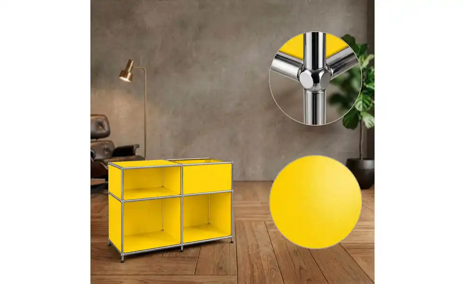 Floordirekt Metallregal, Detailansicht