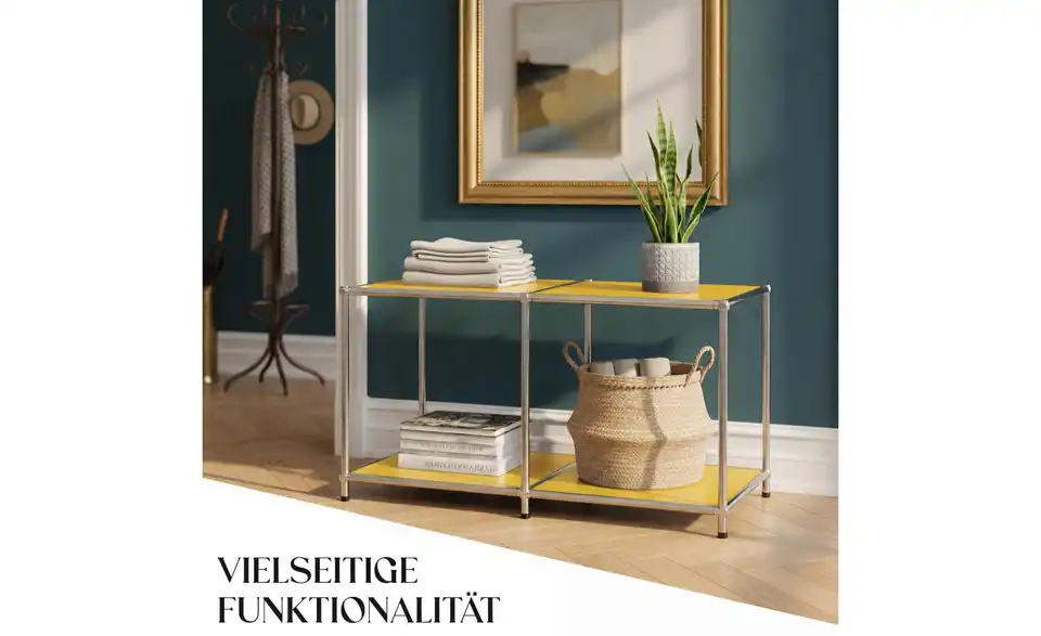 Floordirekt Metallregal, Bild mit Text