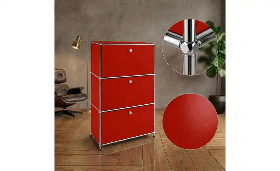 Floordirekt Metallregal, Detailansicht