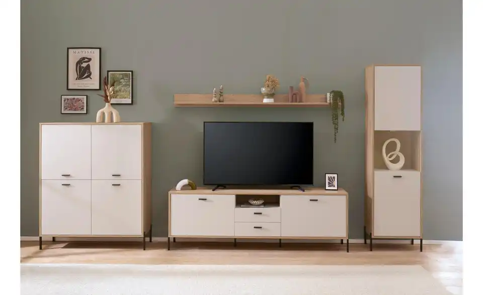 TV-Lowboard, Rückansicht