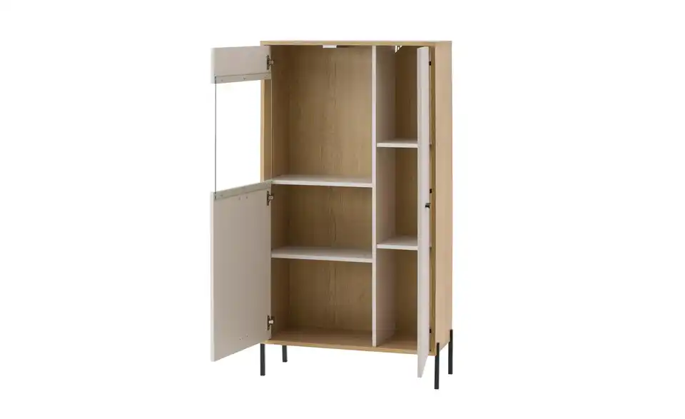 Vitrine, geöffnet