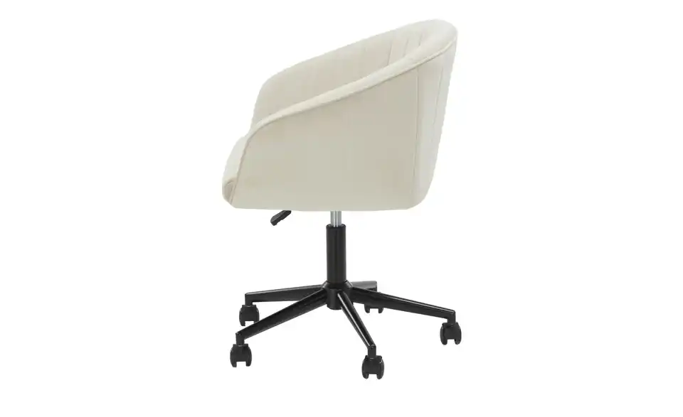 Büro-Drehstuhl, Profilansicht