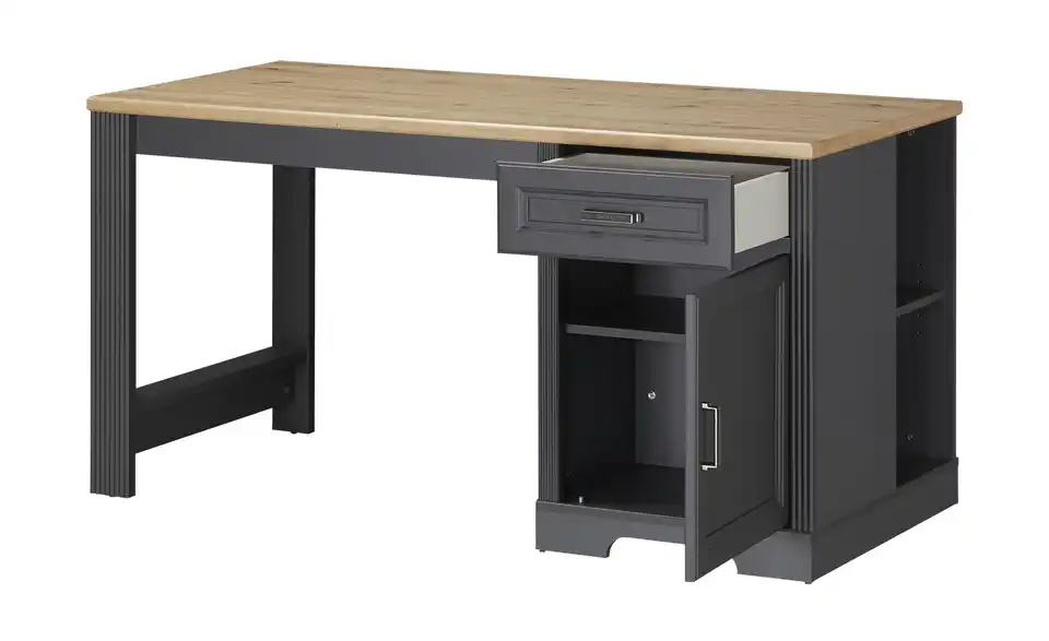 Schreibtisch, geöffnet